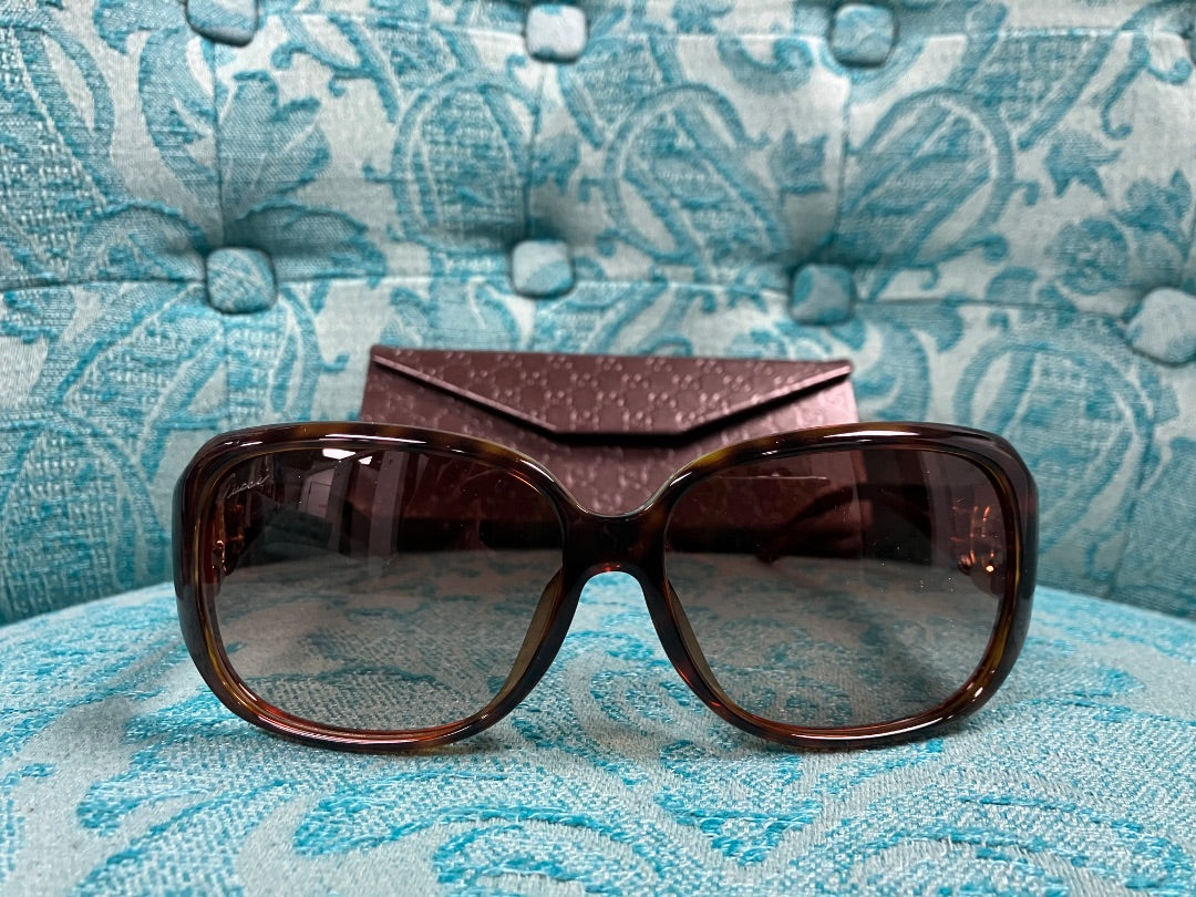 Gucci, Brown, sunglasses, Medium