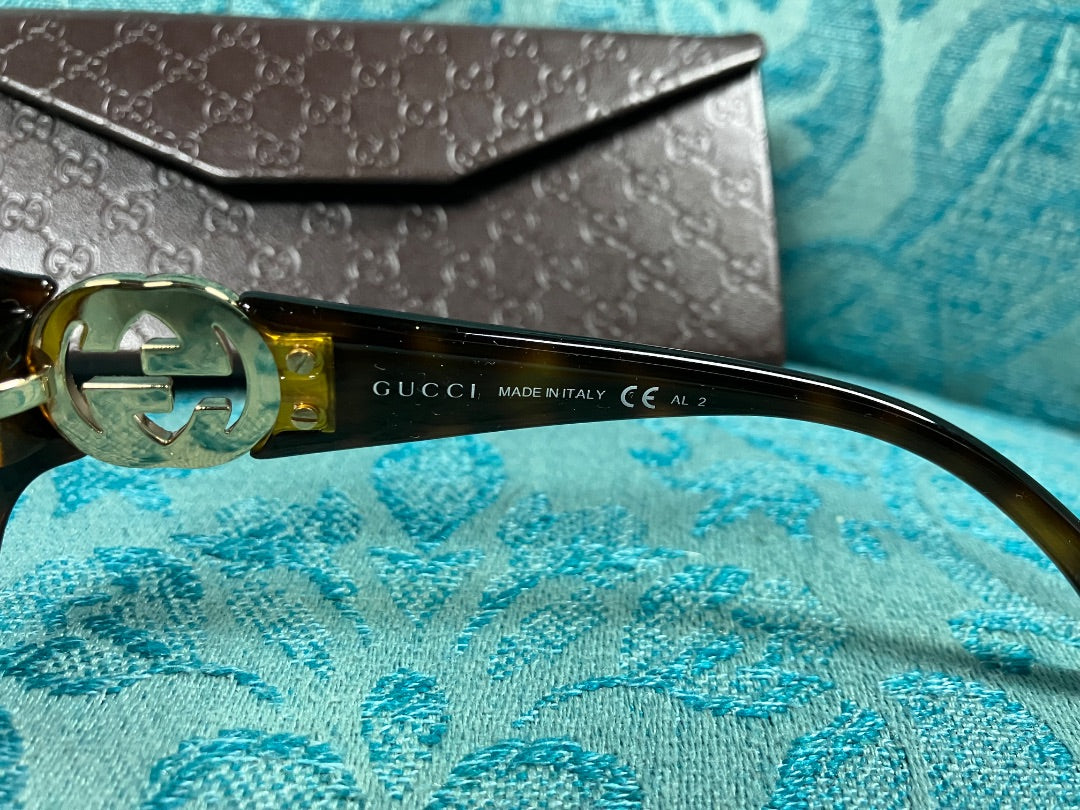 Gucci, Brown, sunglasses, Medium