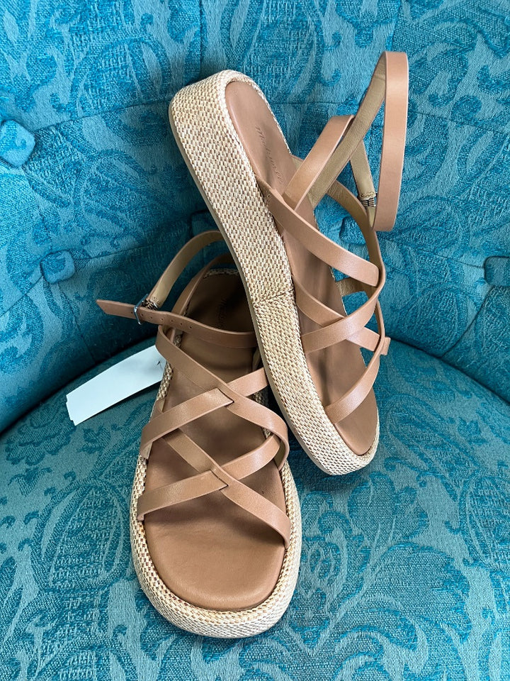 madewell, Tan, Sandal, 6.5