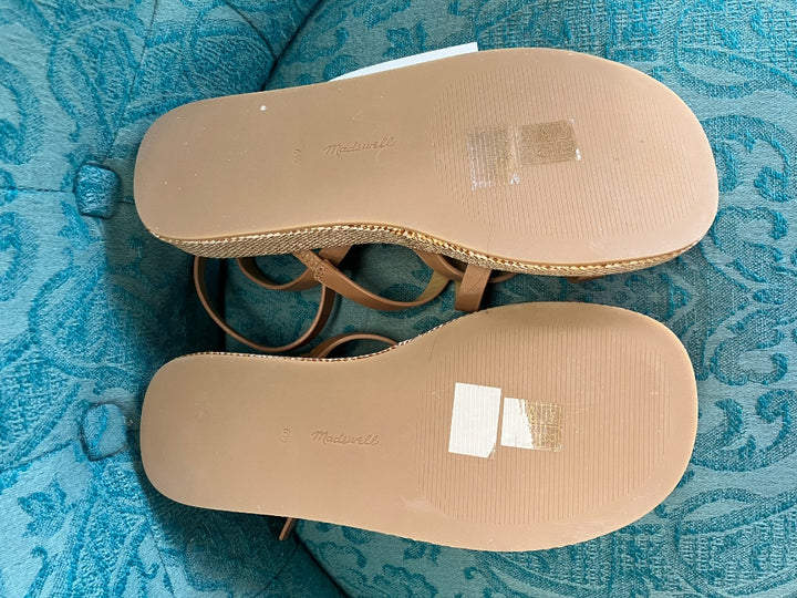madewell, Tan, Sandal, 6.5