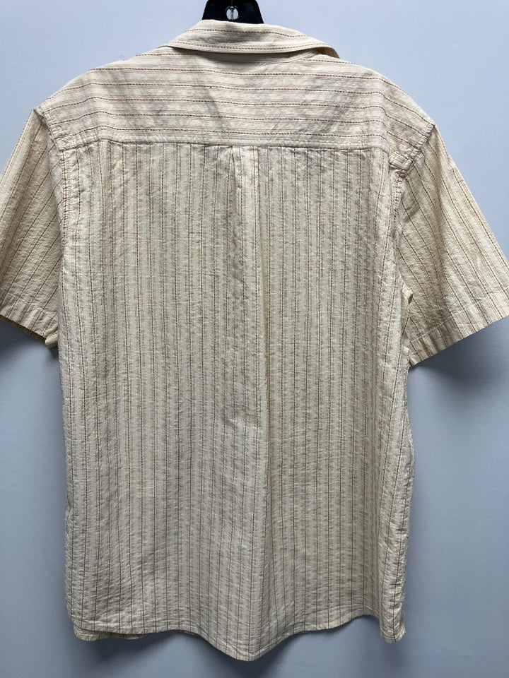DKNY, Tan+, Mens-Top, Large
