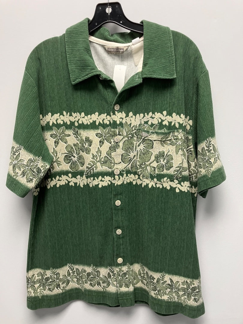 quicksilver, Green+, Mens-Top, Large