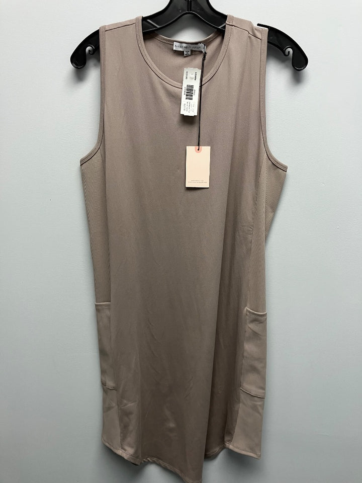 sincerley jules, tan, dress, Large