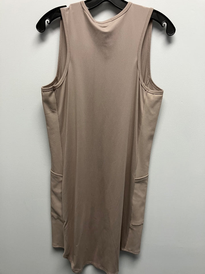 sincerley jules, tan, dress, Large