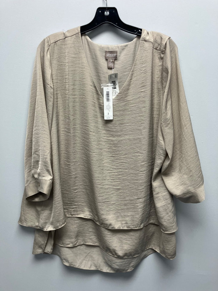 chicos, tan, Top, XL