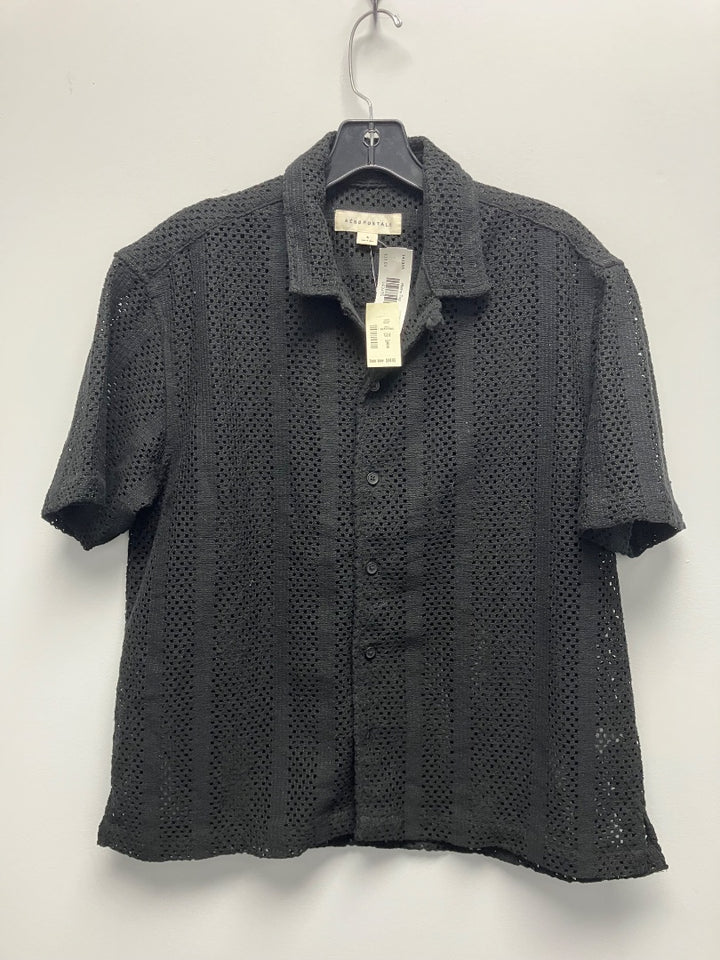 aeropostale, Black, Mens-Top, Small