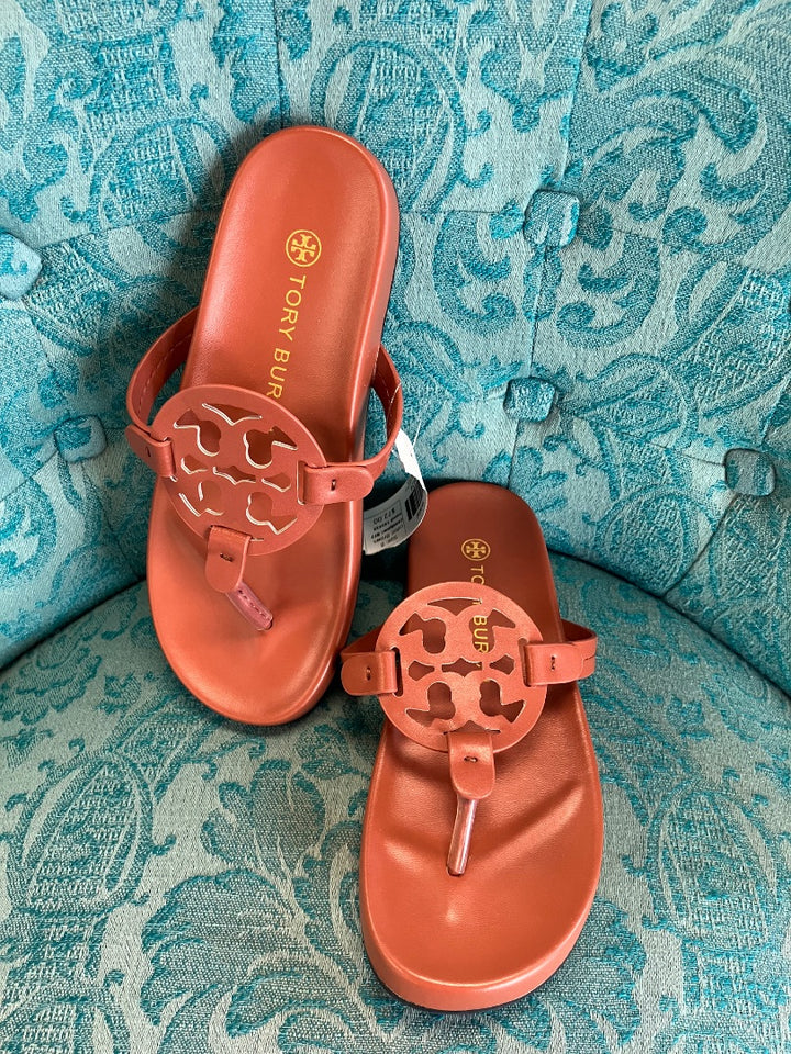 Tory Burch, Brown, Sandal, 8