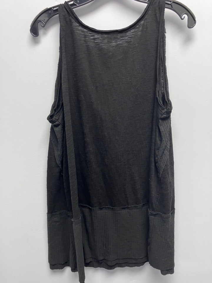 white birch, Black, Top, XL