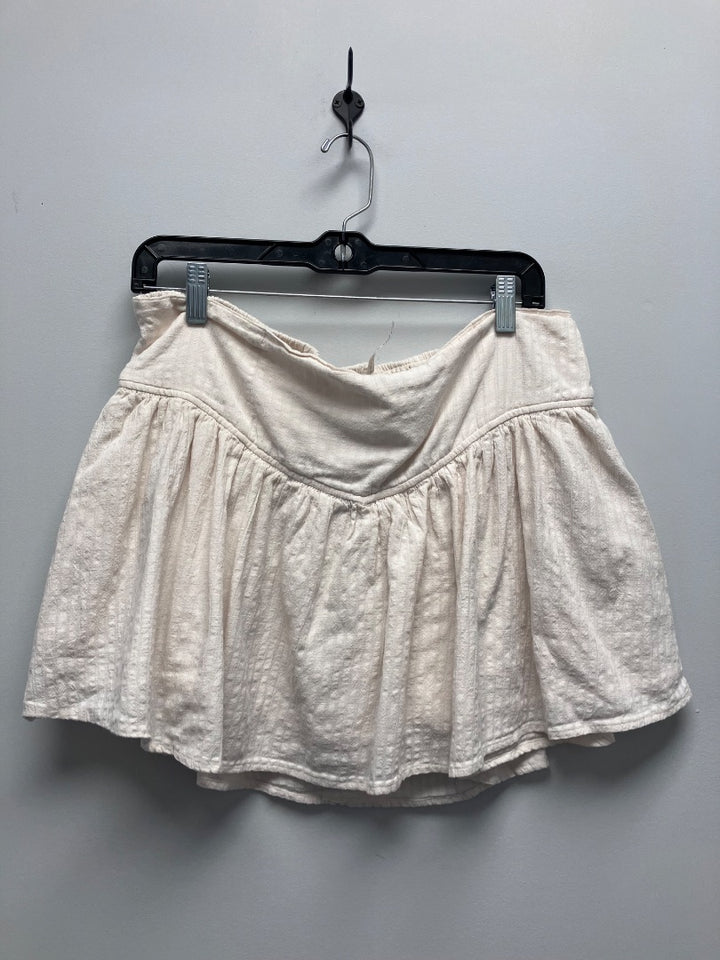 american eagle, tan, Skirt, Large