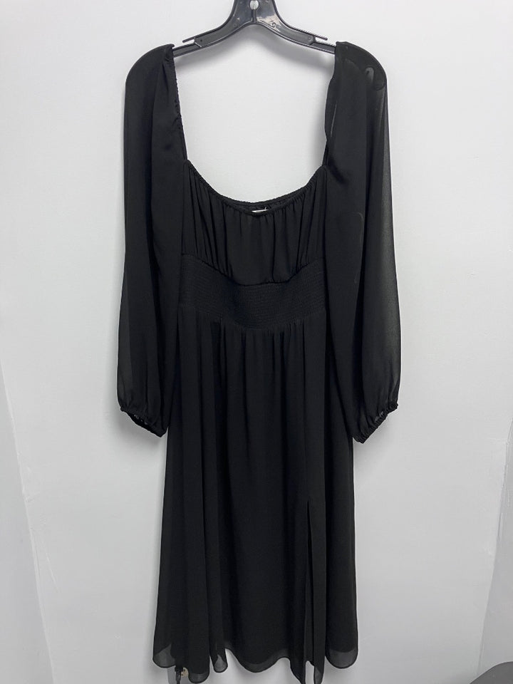 wilfred, Black, dress, XL