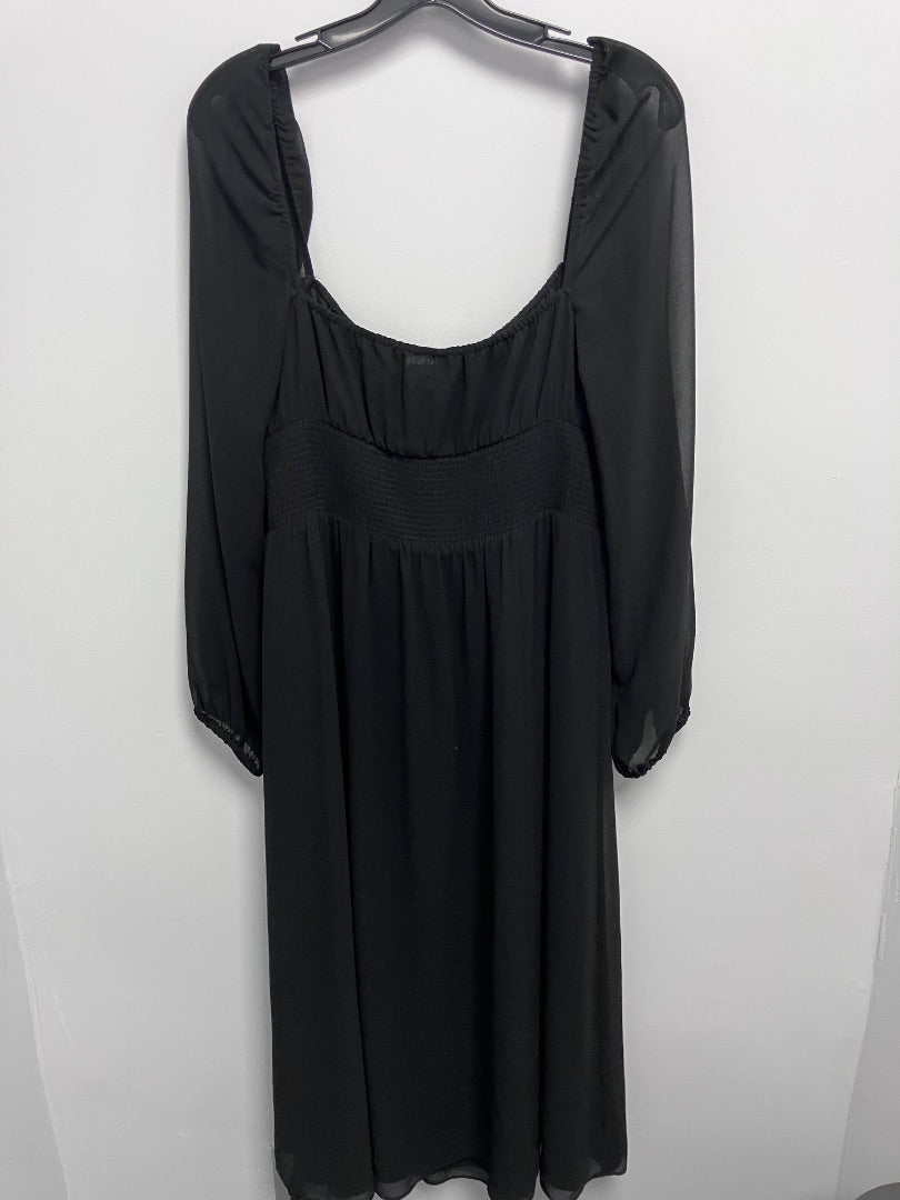 wilfred, Black, dress, XL