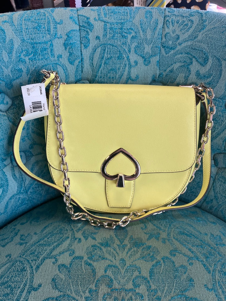 Kate Spade, YELLOW, Handbag, Small