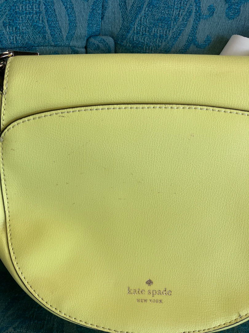 Kate Spade, YELLOW, Handbag, Small