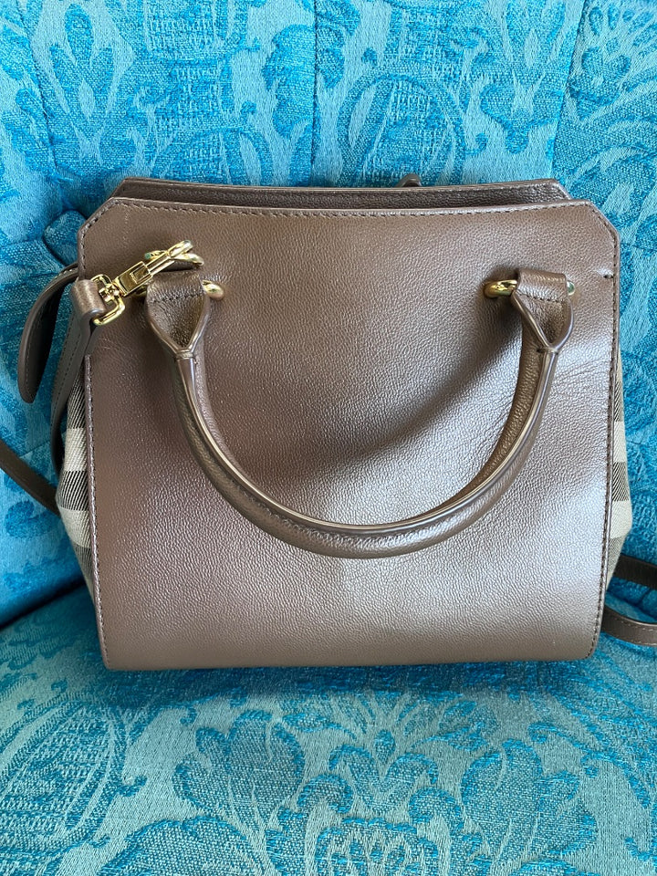 Burberry, Brown+, Handbag, Small
