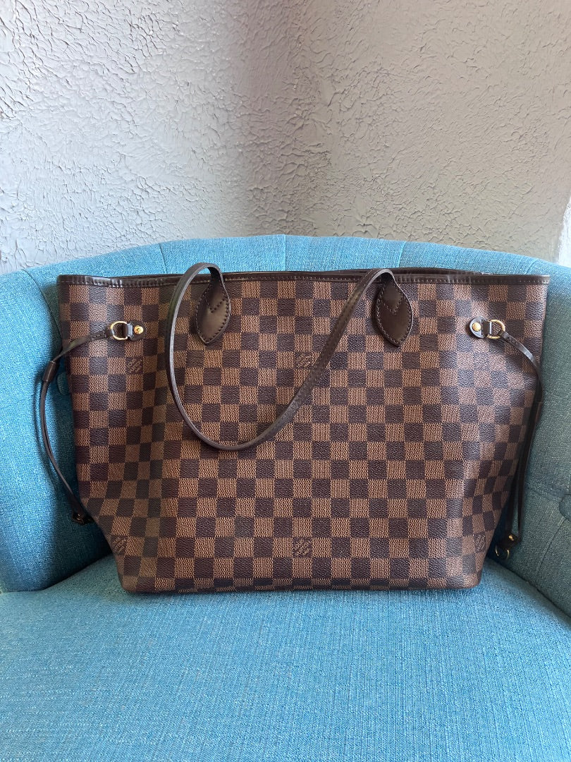 Louis Vuitton, Brown, Handbag, Medium