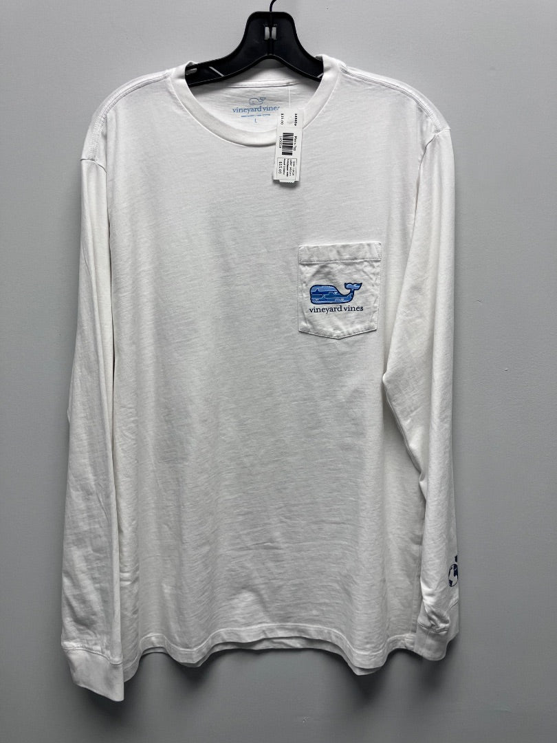 vineyardvines, white+, Mens-Top, Large