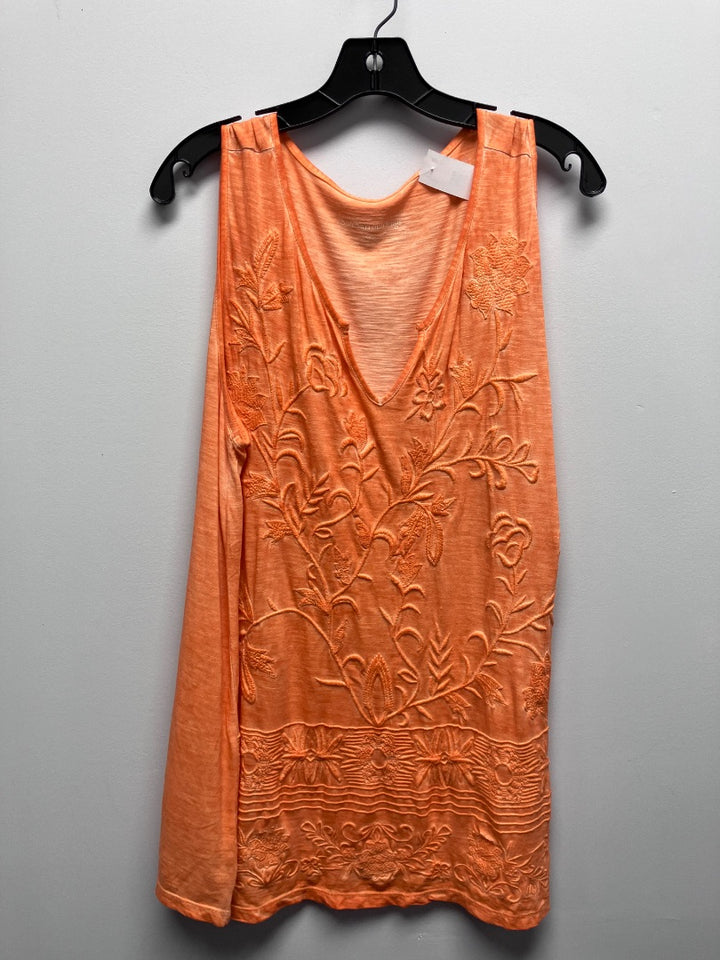 soft surroundings, Orange, Top, Large