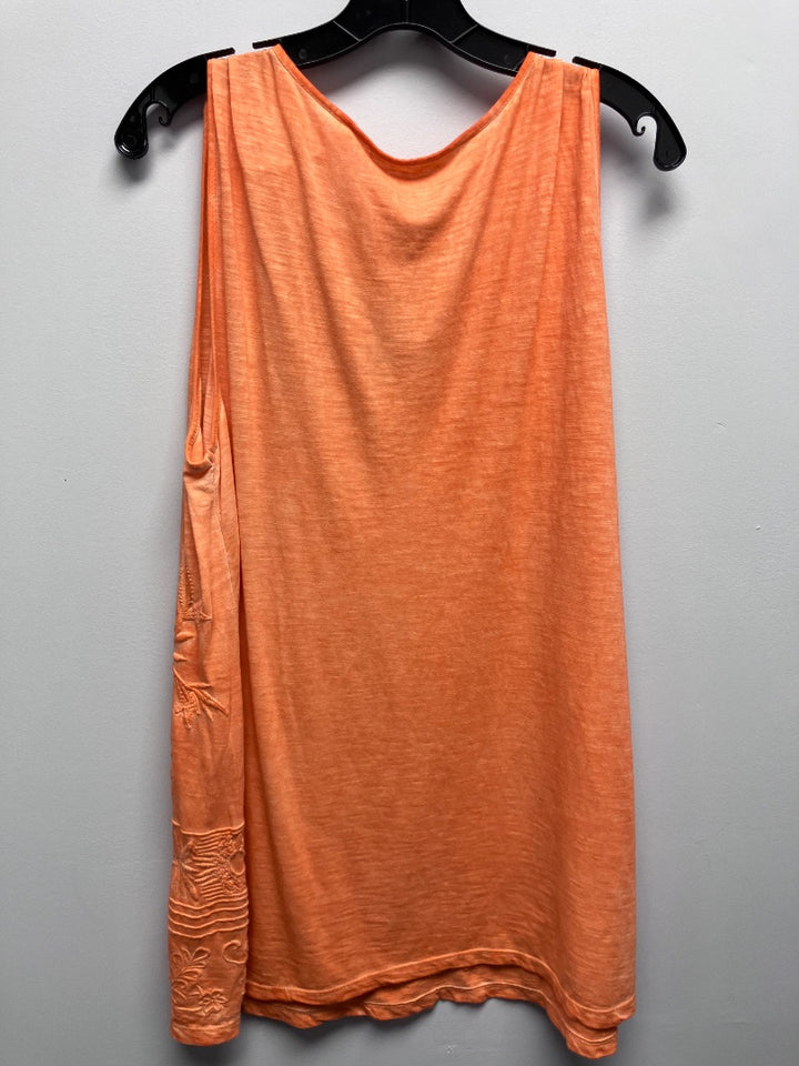 soft surroundings, Orange, Top, Large