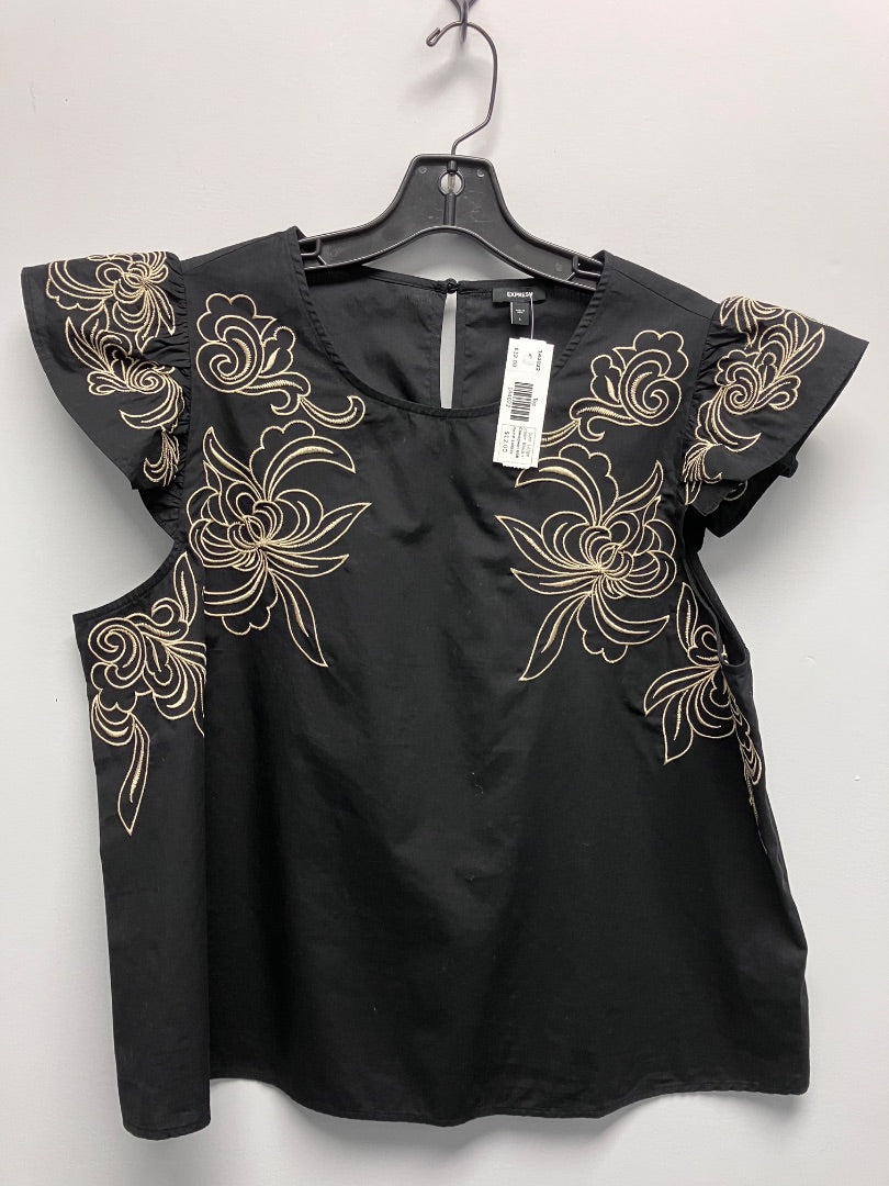 express, Black+, Top, Large