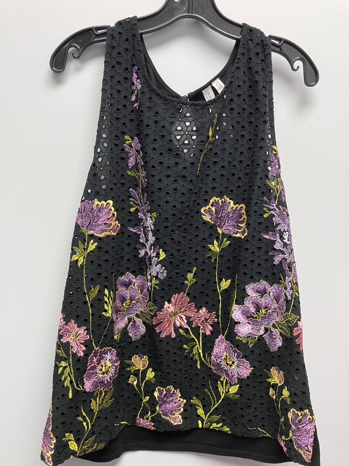 meadow rue, Black+, Top, XL