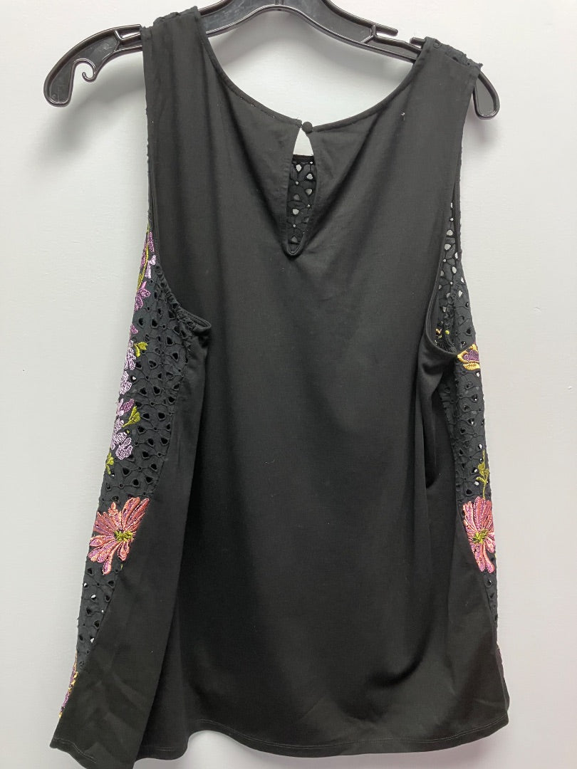 meadow rue, Black+, Top, XL