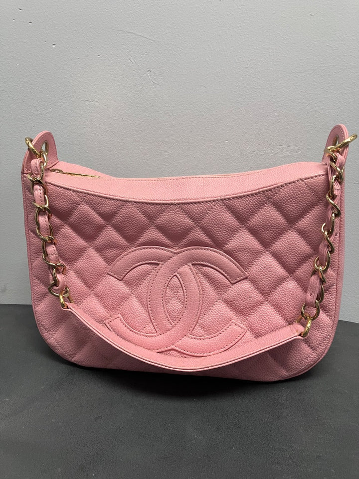 Chanel, Pink, Handbag, Medium