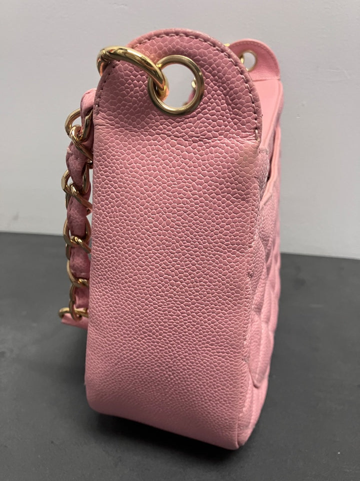 Chanel, Pink, Handbag, Medium