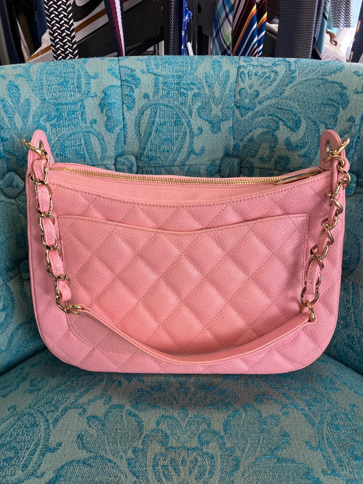 Chanel, Pink, Handbag, Medium