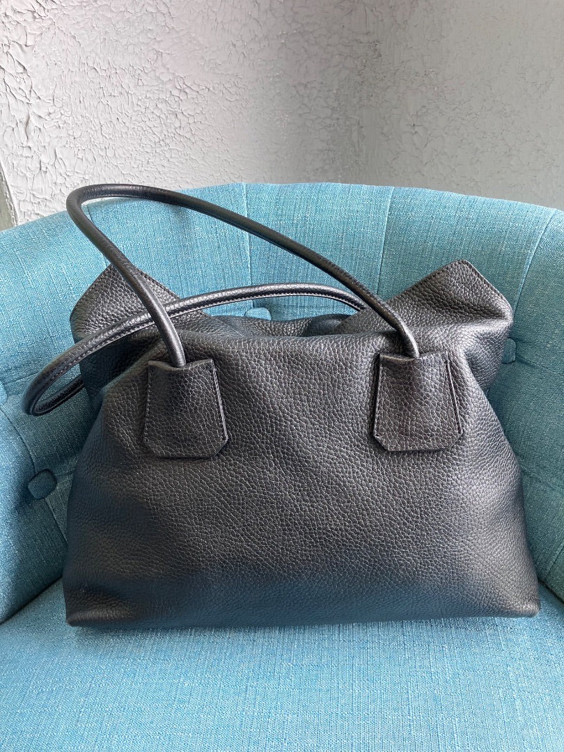 Burberry, Black, Handbag, Medium