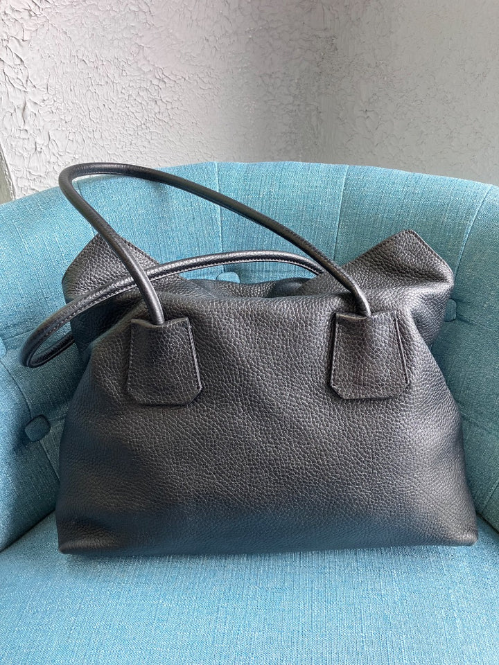 Burberry, Black, Handbag, Medium