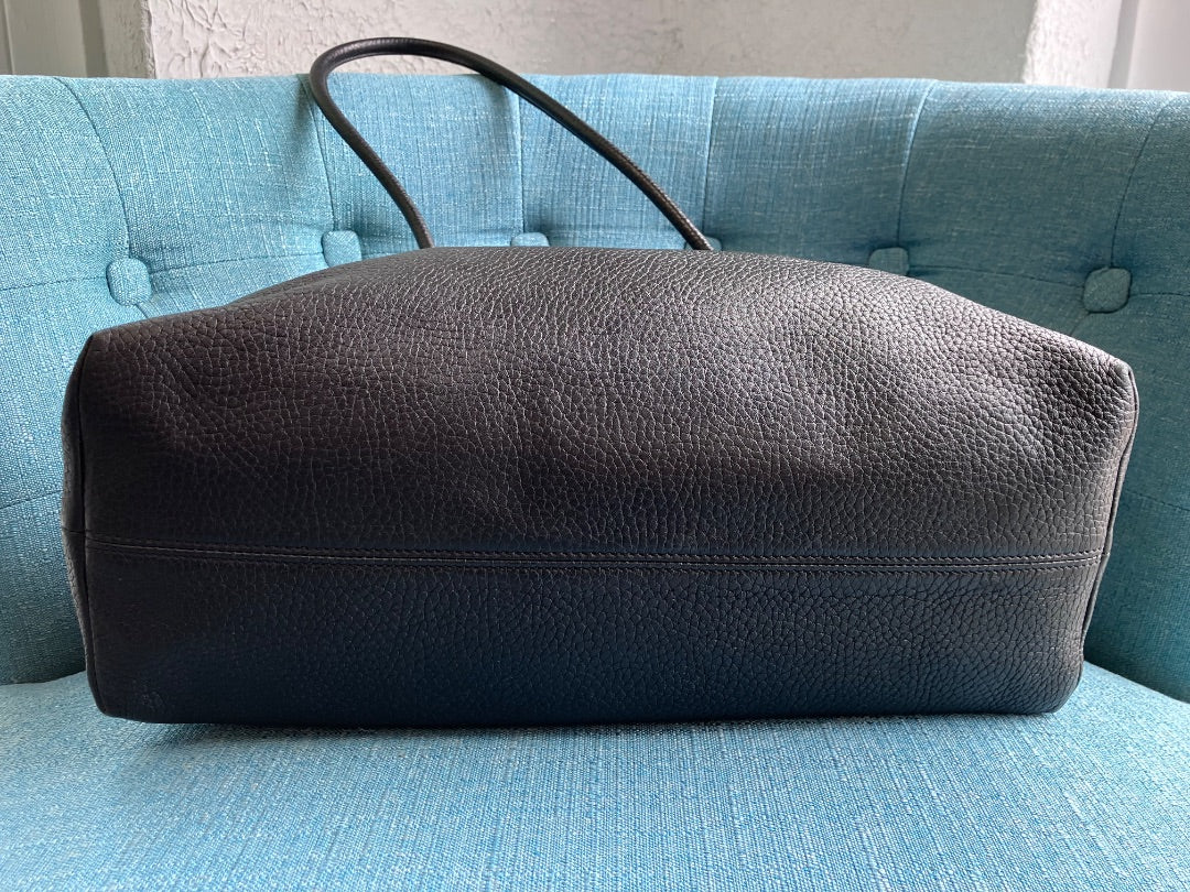Burberry, Black, Handbag, Medium