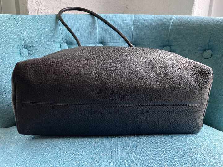Burberry, Black, Handbag, Medium