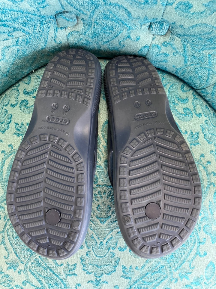 Crocs, Blue, Mens-Sandal, 9