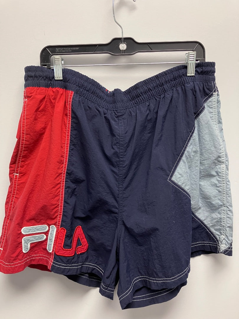 Fila, Blue+, Mens-shorts, XL