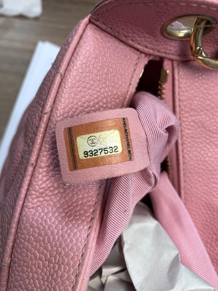 Chanel, Pink, Handbag, Medium