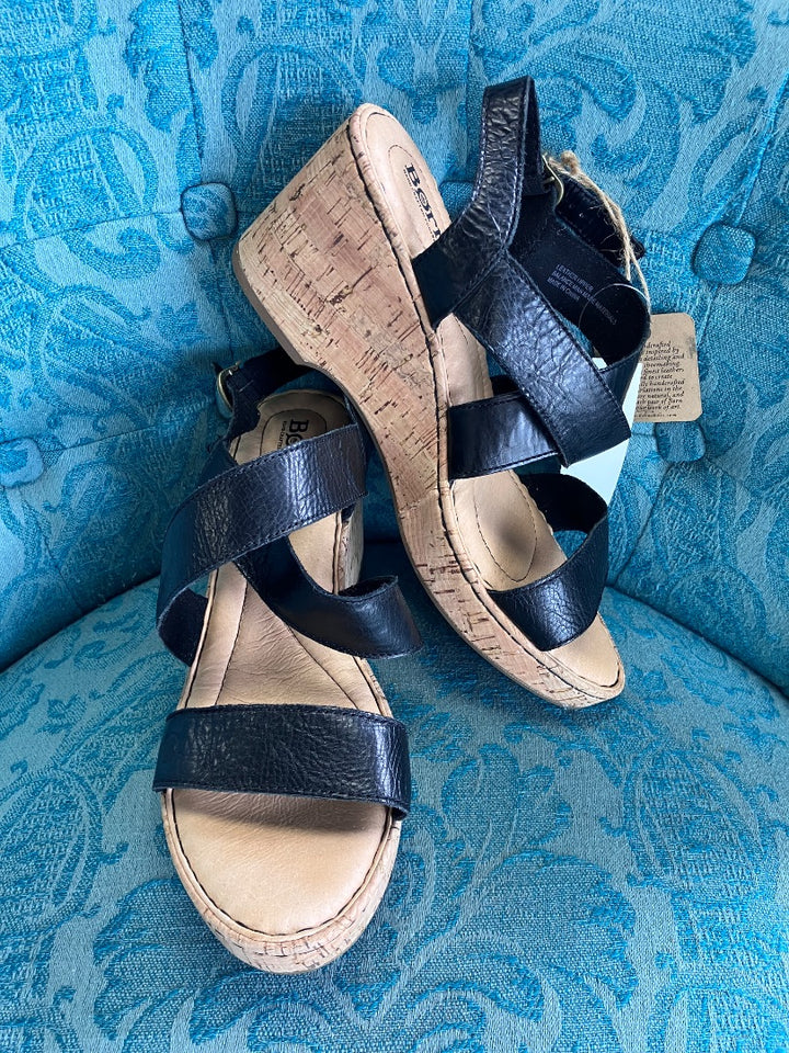 Born, Black, Sandal, 10