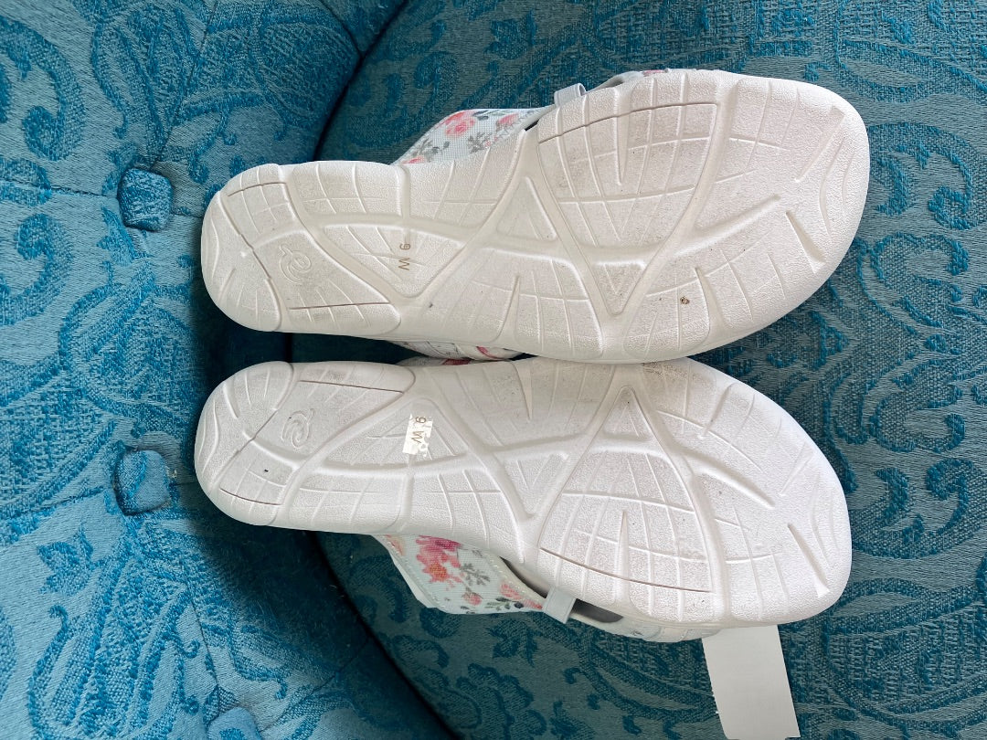 easy spirit, White+, Sandal, 9