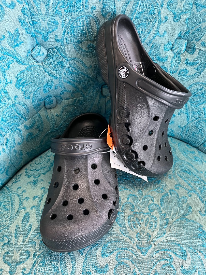 Crocs, Black, sandals, 8