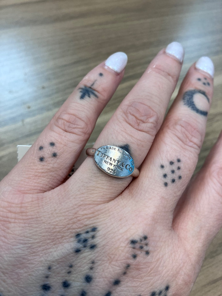 Tiffany&co, Silver, Ring, 6.5