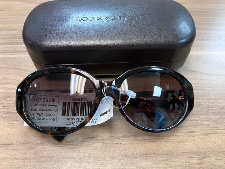Louis Vuitton, Black, sunglasses, Medium