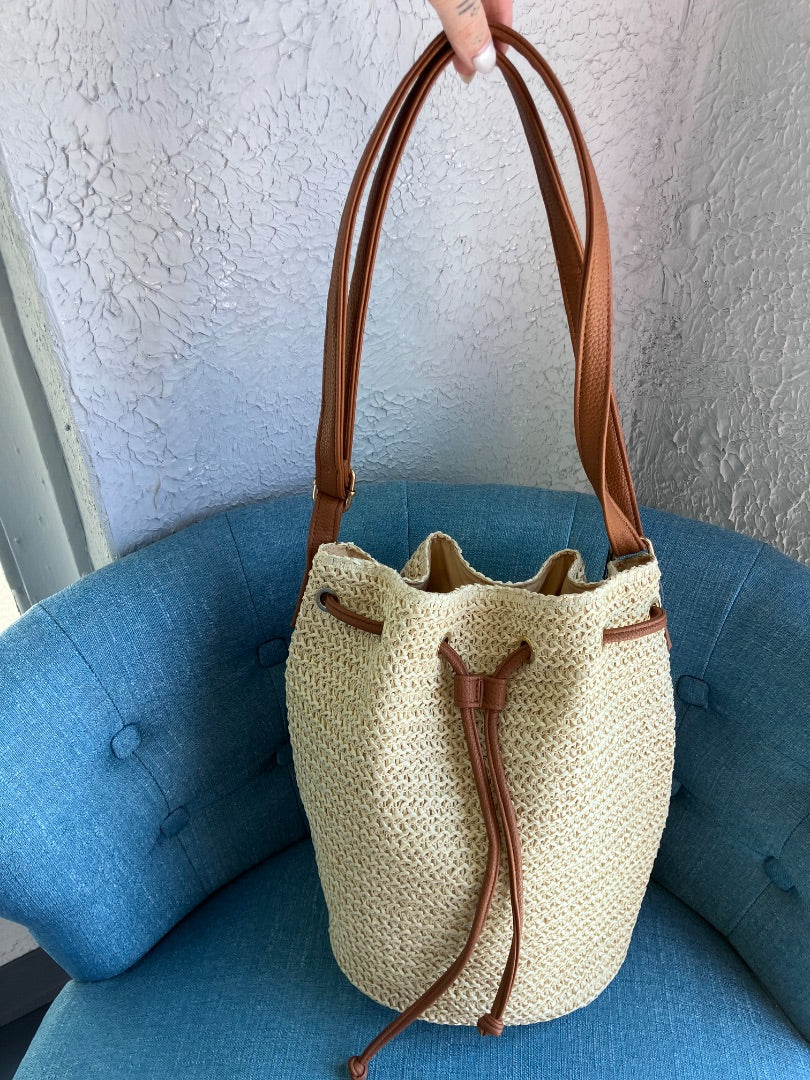 montce, tan, Handbag, Medium