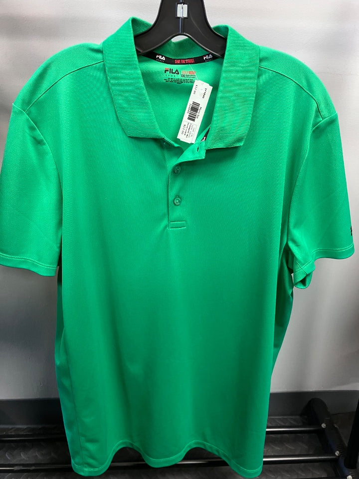 fila, Green, Mens-Top, 2XL