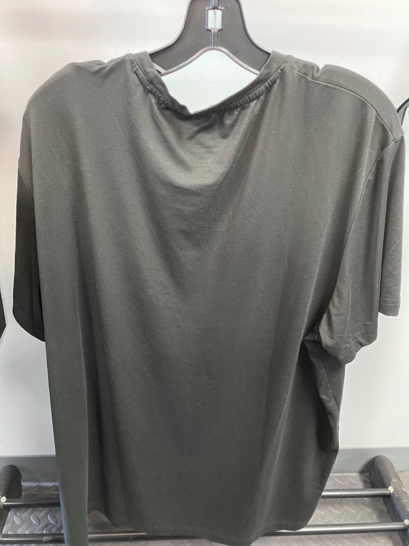quicksilver, Black, Top, 2XL
