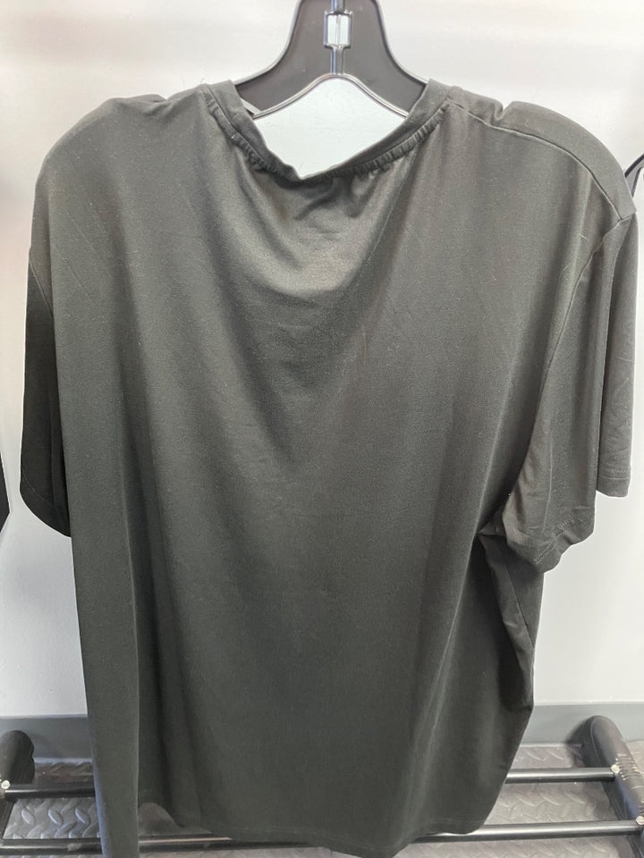 quicksilver, Black, Top, 2XL