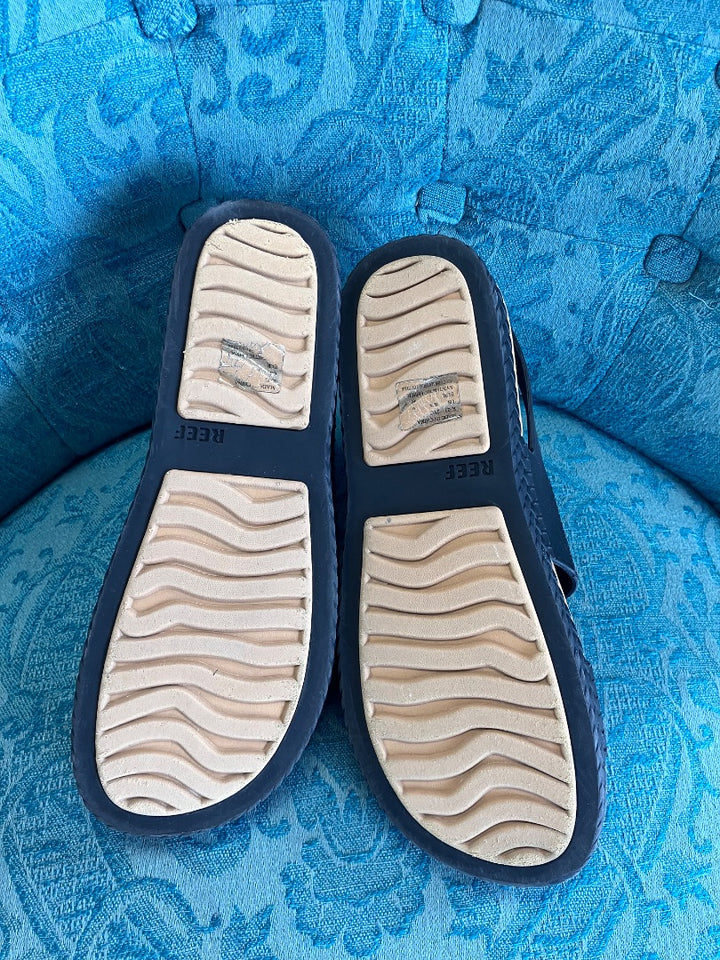 REEF, Black, Sandal, 9