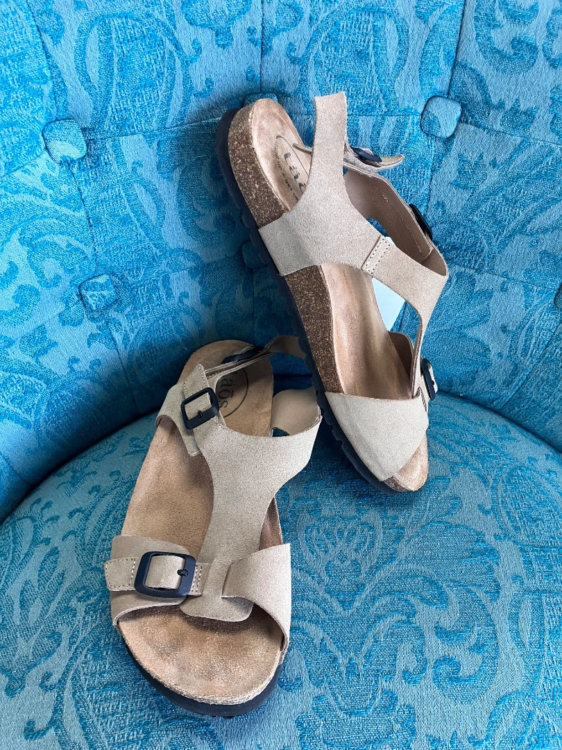 taos, tan, Sandal, 9