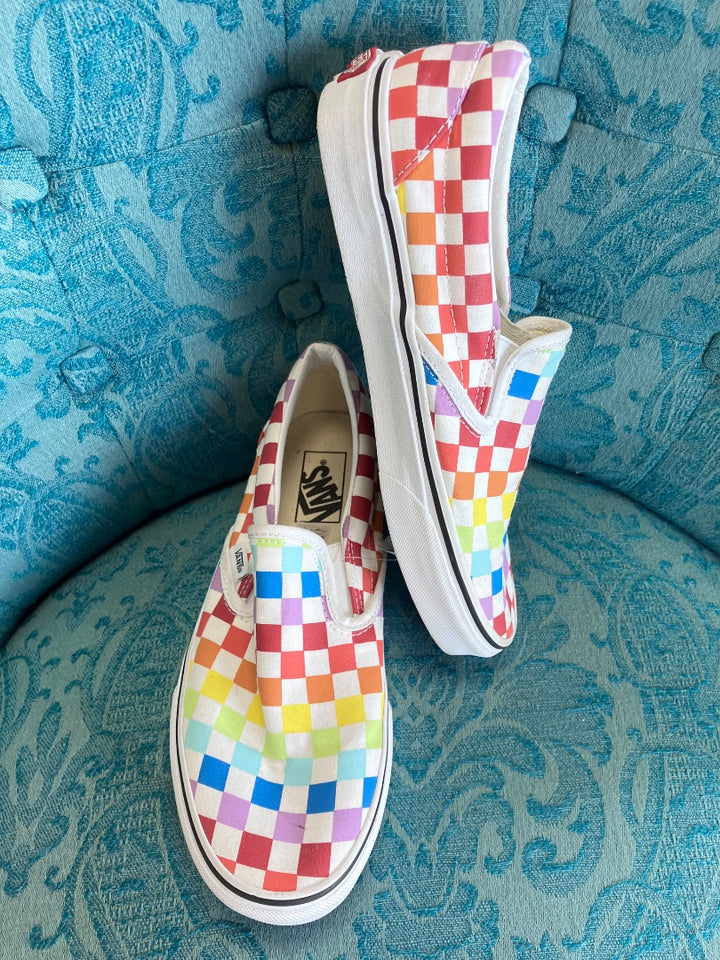 Vans, White+, sneaker, 9.5