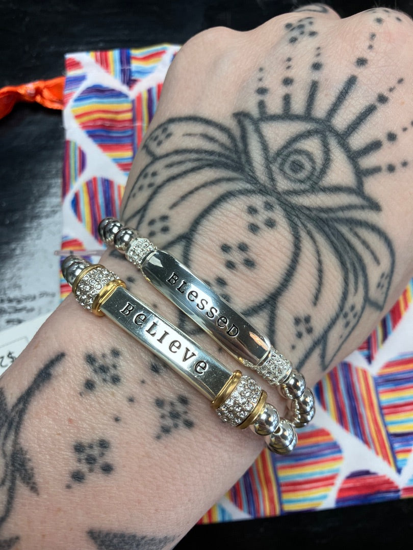 Brighton, Silver, Bracelet, Medium