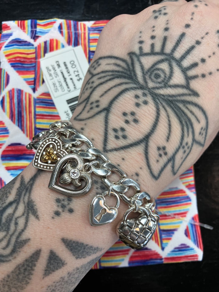 Brighton, Silver, Bracelet, Large