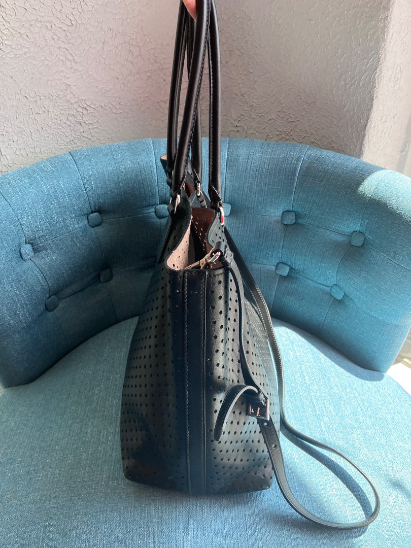 Prada, Black, Handbag, Medium